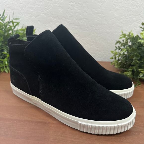 Timberland Women's Skyla Bay Pull On Black Suede Boots Size 10 - Picture 2 of 8